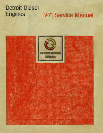 Detroit Diesel V-71 Service Manual