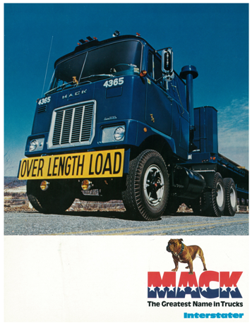 Mack F Model Interstater Catalog