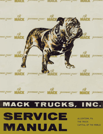 Service Manual for Mack DM 800 Series
