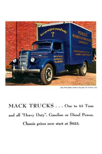 Vintage Poster-Mack Peerless E Model