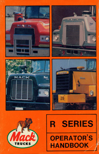 Operator's Manual-R Series