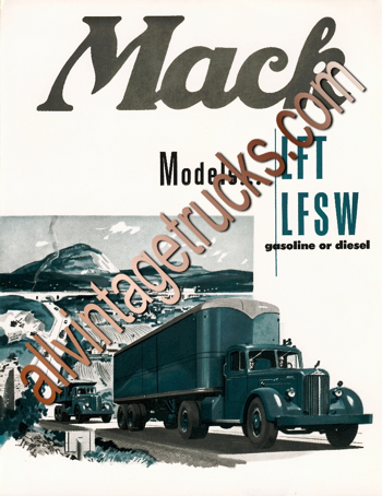 Mack Models LFT and LFSW Catalog