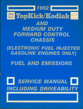 GMC TopKick/Kodiak Service Manual