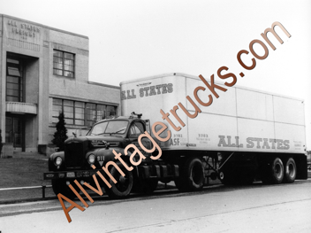 Mack B-61 hauling for All States Freight