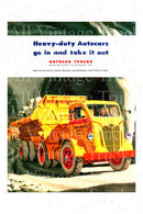 Vintage Poster - AutoCar - Heavy-duty Autocars go in and take it out