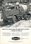 Autocar 6 x 6 Mixer