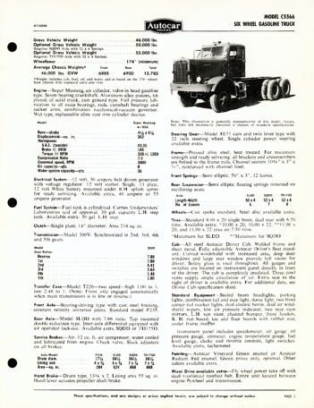 Autocar Model C5566 6 Wheel Gasoline Truck