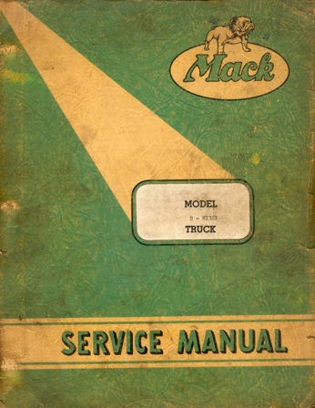 Mack B-813SX Service Manual