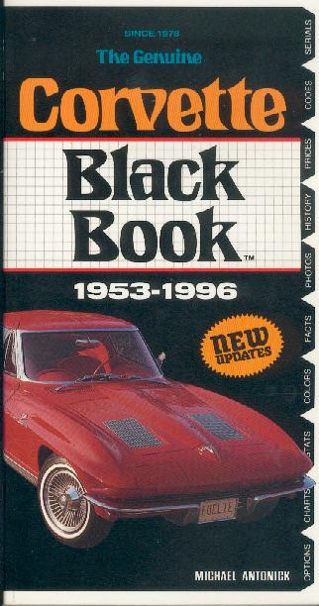 Corvette Black Book, 1953-1996