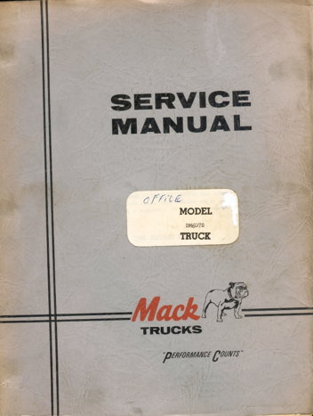 Mack Service Manual for DM-600 Series Trucks