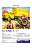 Vintage Poster - Dodge - How To Take It Easy