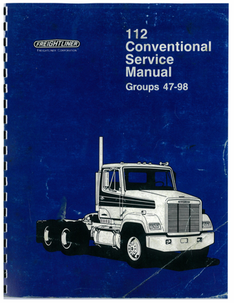 Freightliner Service Manual Groups 47-98.