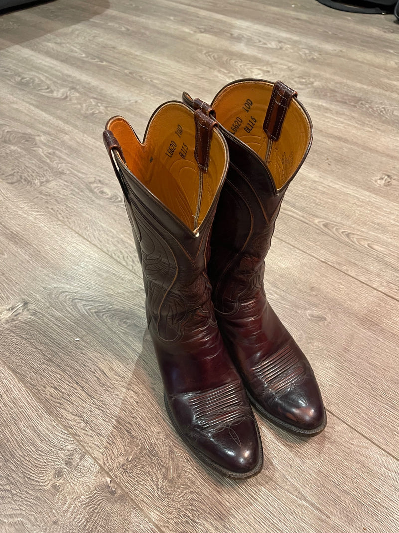 Lucchese Western Leather Boots - Main Image