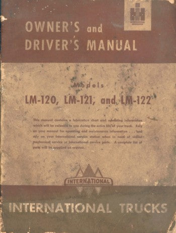 International Truck Owner's and Driver's Manual for LM Series