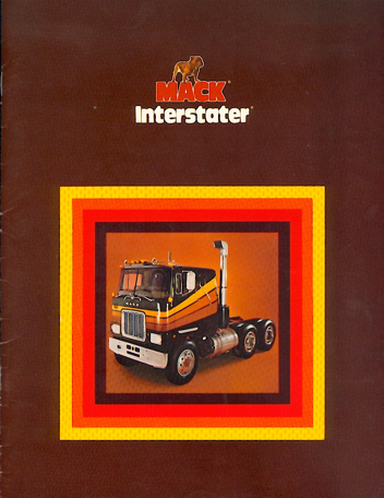 Mack F Model Interstater Catalog-1978
