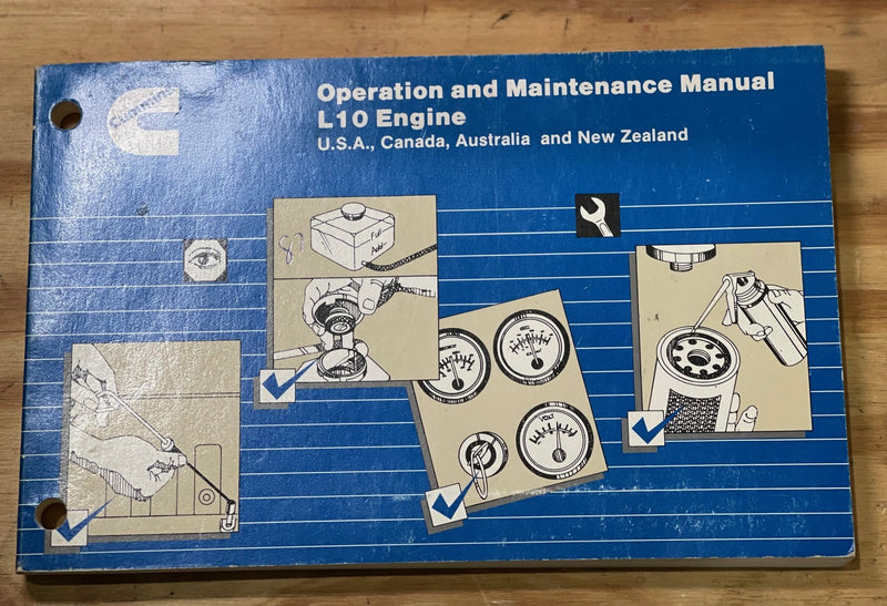 Operation and Maintenance Manual for Cummins L10 Engine