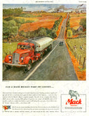 Mack Vintage Poster - Can a Mack Really Take it