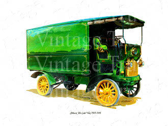 Vintage Poster - Mack - Hi Cab Van 1905-1915
