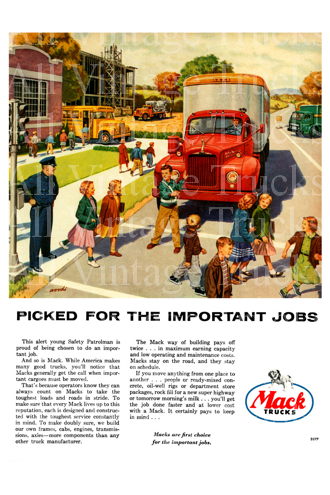 Vintage Poster-Macks-Picked For The Important Jobs