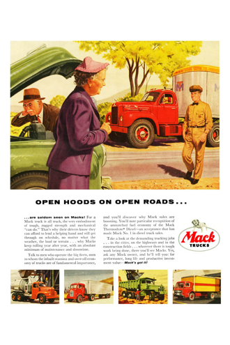 Vintage Poster-Open Hoods On Open Roads