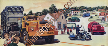 Mack Vintage Poster-Standout Stamina On Workaday Jobs