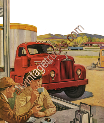 Mack Vintage Poster-Mack's got it!