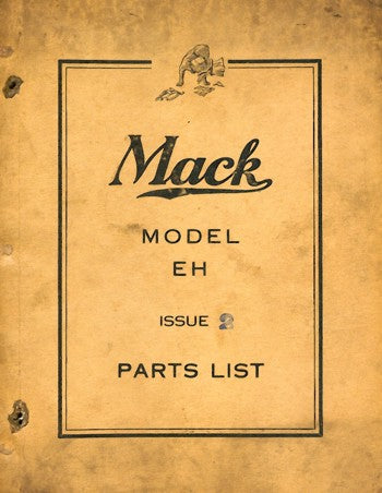 Mack EH Parts Book