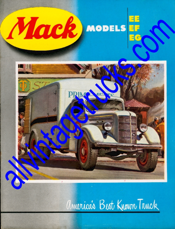 Mack Models EE, EF and EG Catalog