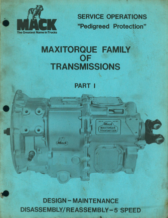 Maxitorque Transmissions-Service Manual 1