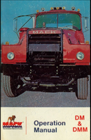 Operation Manual for Mack Models DM and DMM