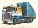 Vintage Poster-Mack Cabover Pulling Doubles