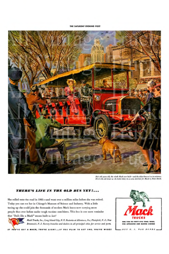 Vintage Poster-There's Life in the Old Bus Yet!