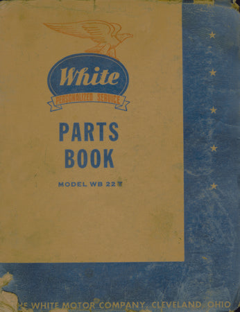 White Parts Book for Model WB 22T